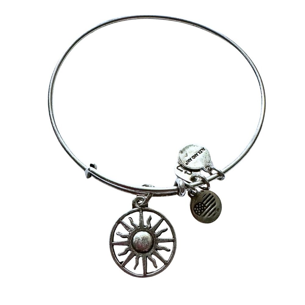 Shining Symbolism: Alex and Ani Sun Charm Bangle